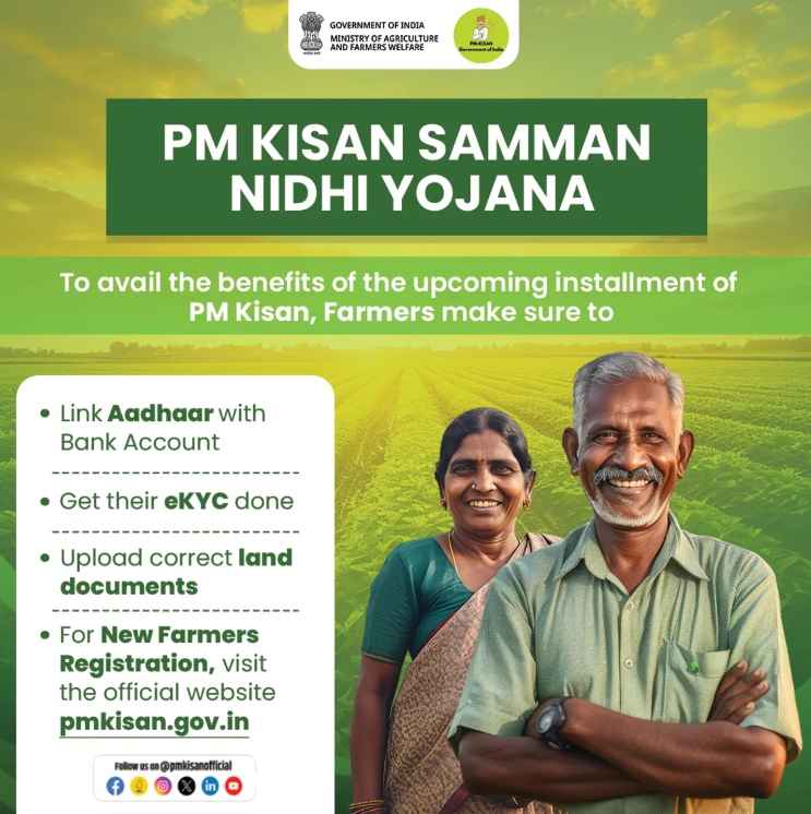 PM-KISAN 18th Installment: Key Details on Pradhan Mantri Kisan Samman Nidhi Yojana